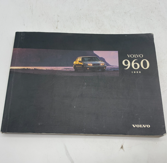 1996 Volvo 960 Owners Manual OEM R01B15013
