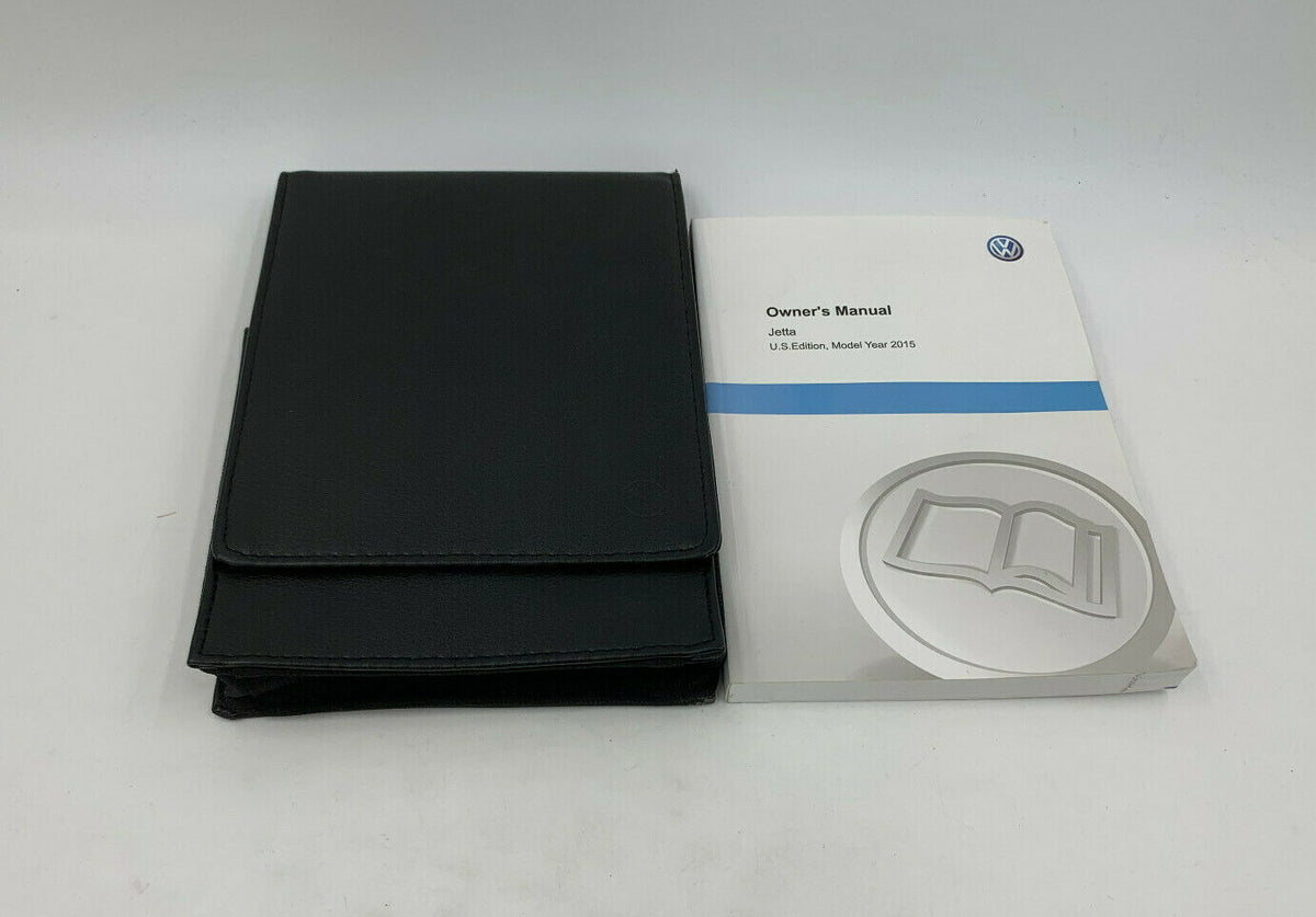 2015 Volkswagen Jetta Owners Manual Set with Case OEM B02B28026