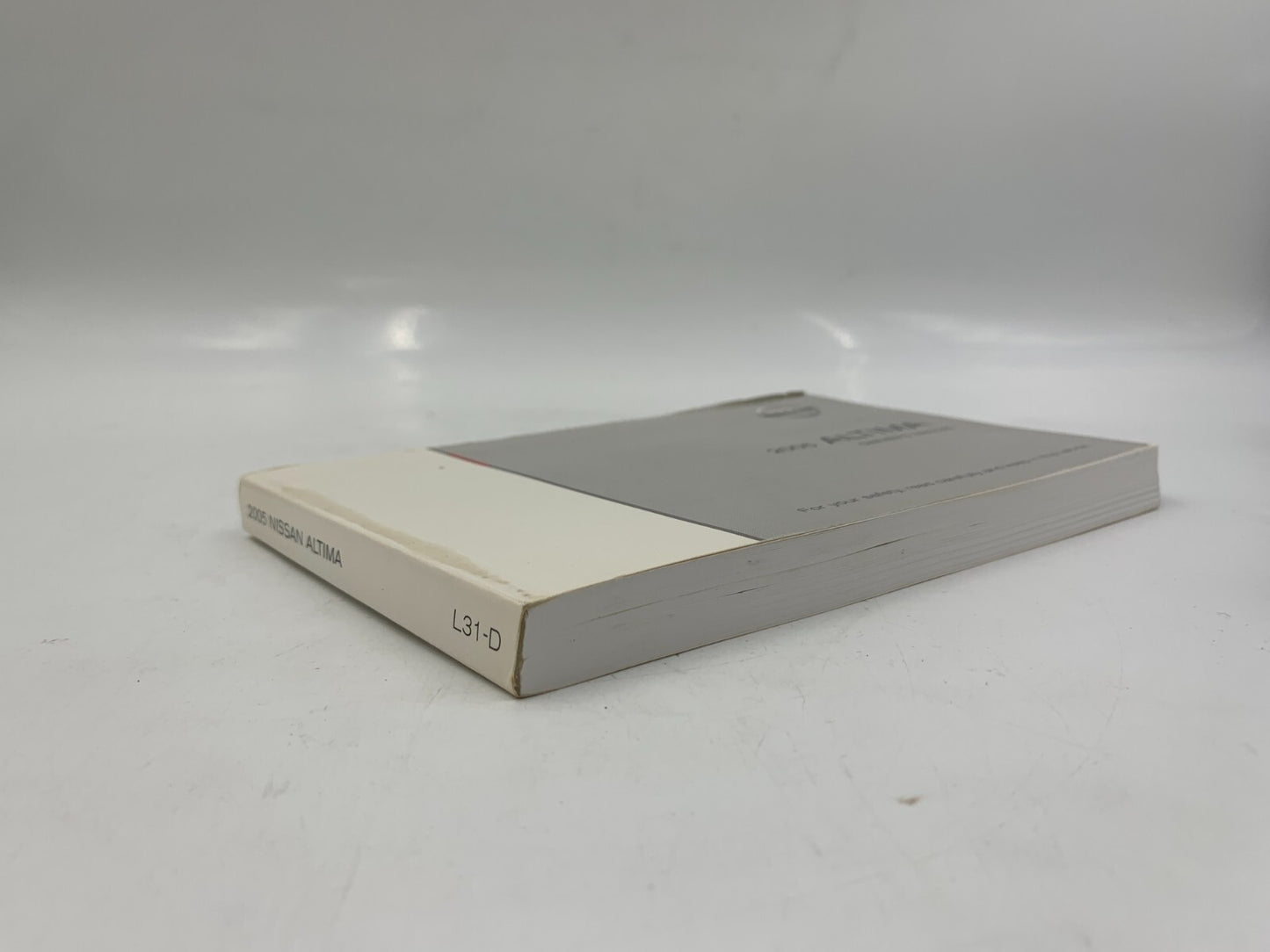 2005 Nissan Altima Owners Manual OEM C04B32029