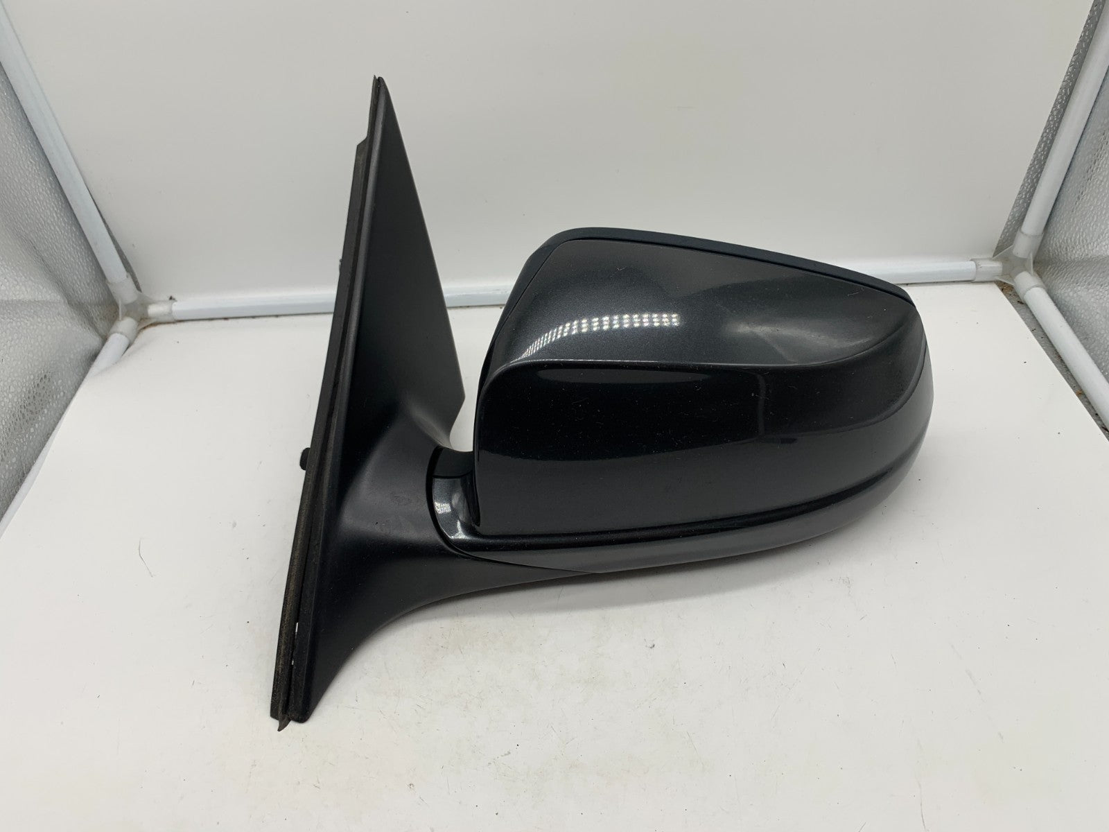 2012-2013 BMW 528i Driver Side View Power Door Mirror Charcoal OEM
