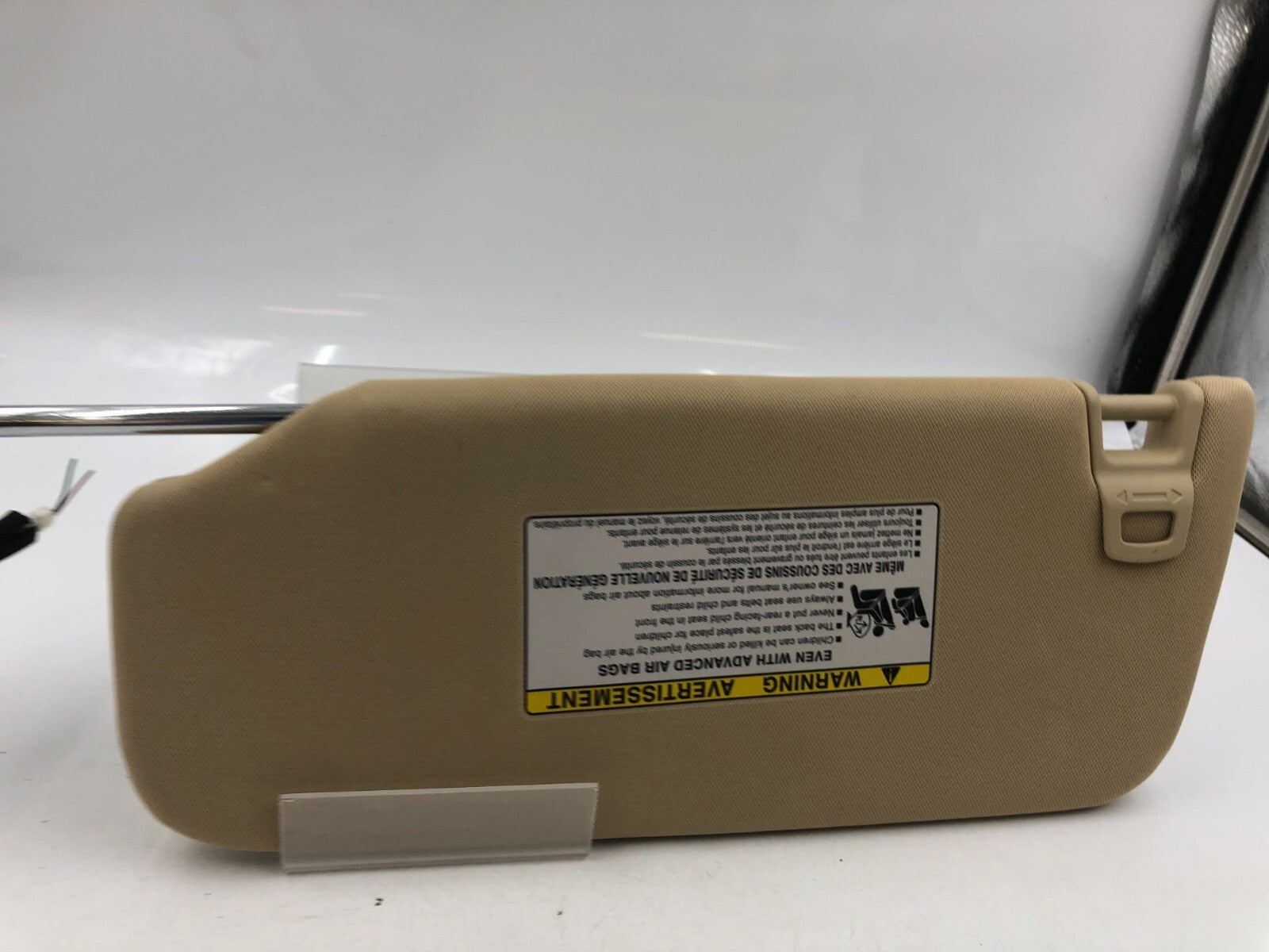 2013-2016 Toyota Avalon Passenger Sunvisor Sun Visor Beige Illuminated D03B21003