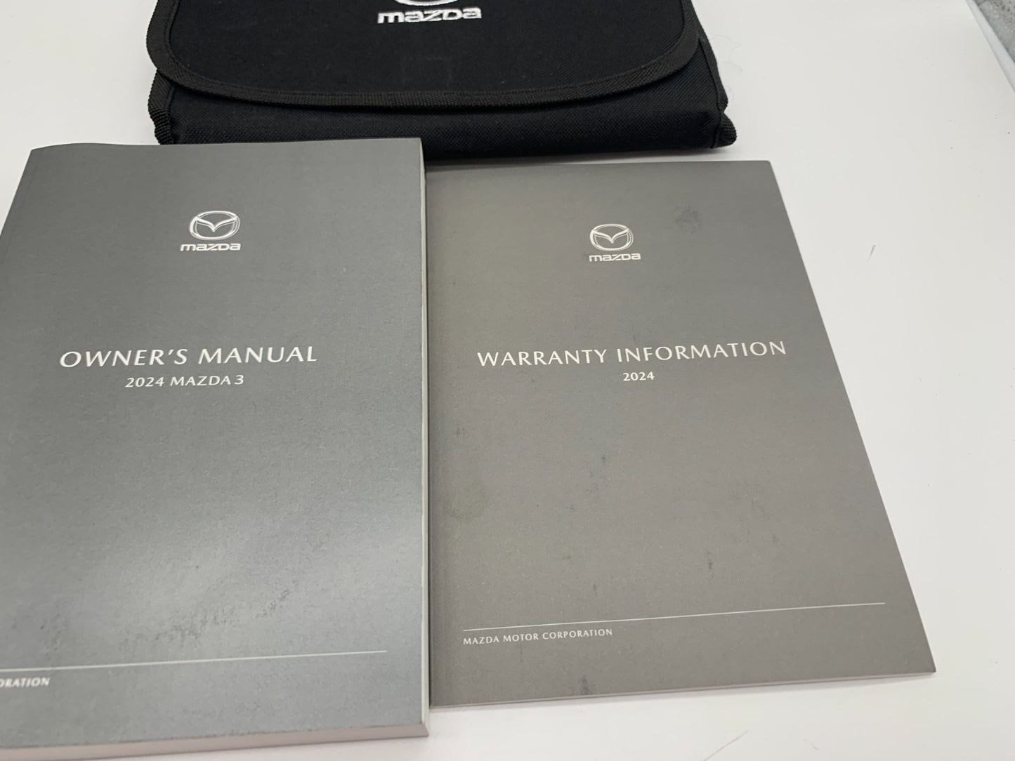 2024 Mazda 3 Owners Manual Set with Case OEM D01B12058