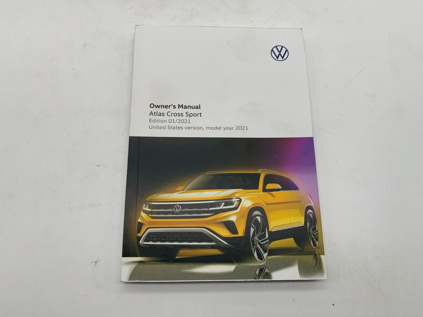 2021 Volkswagen Atlas Owners Manual Set with Case OEM D01B66026