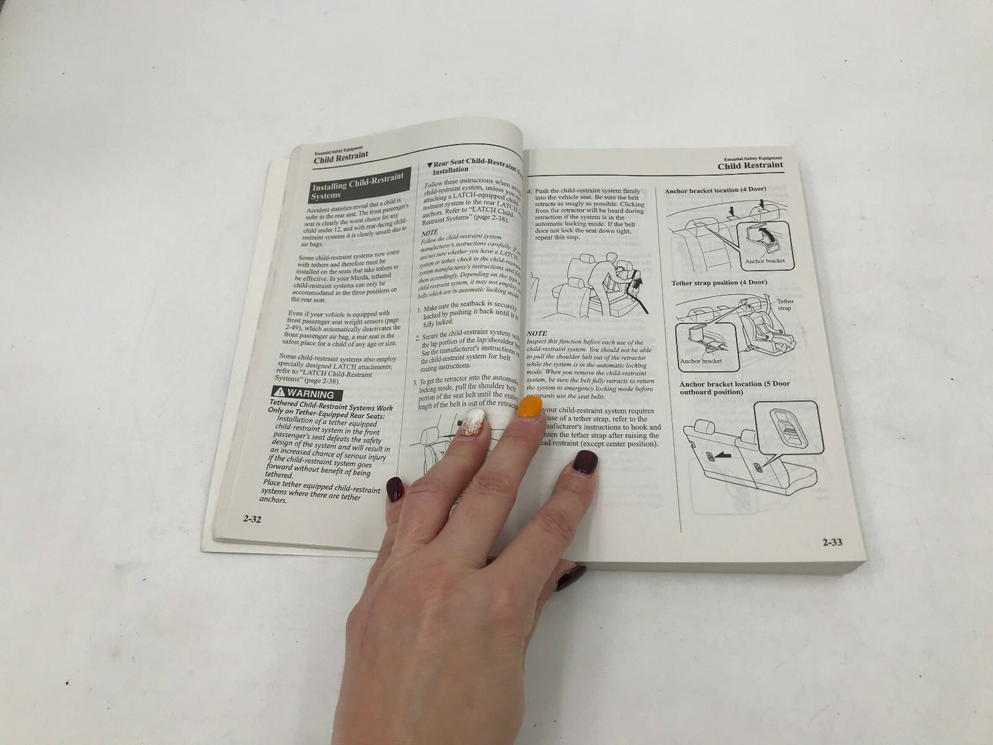 2008 Mazda 3 Owners Manual OEM B02B36089