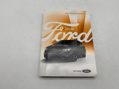 2018 Ford Fusion Owners Manual Set with Case OEM A04B08022