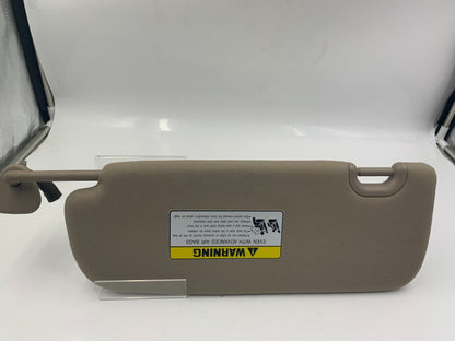 2013-2019 Hyundai Santa Fe Passenger Sun Visor Gray Illuminated OEM C01B37065