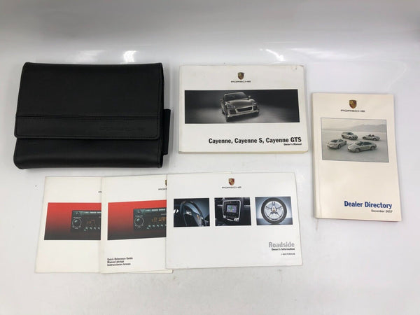 2008 Porsche Cayenne, S, Cayenne GTS Owners Manual Set with Case OEM G02B19028