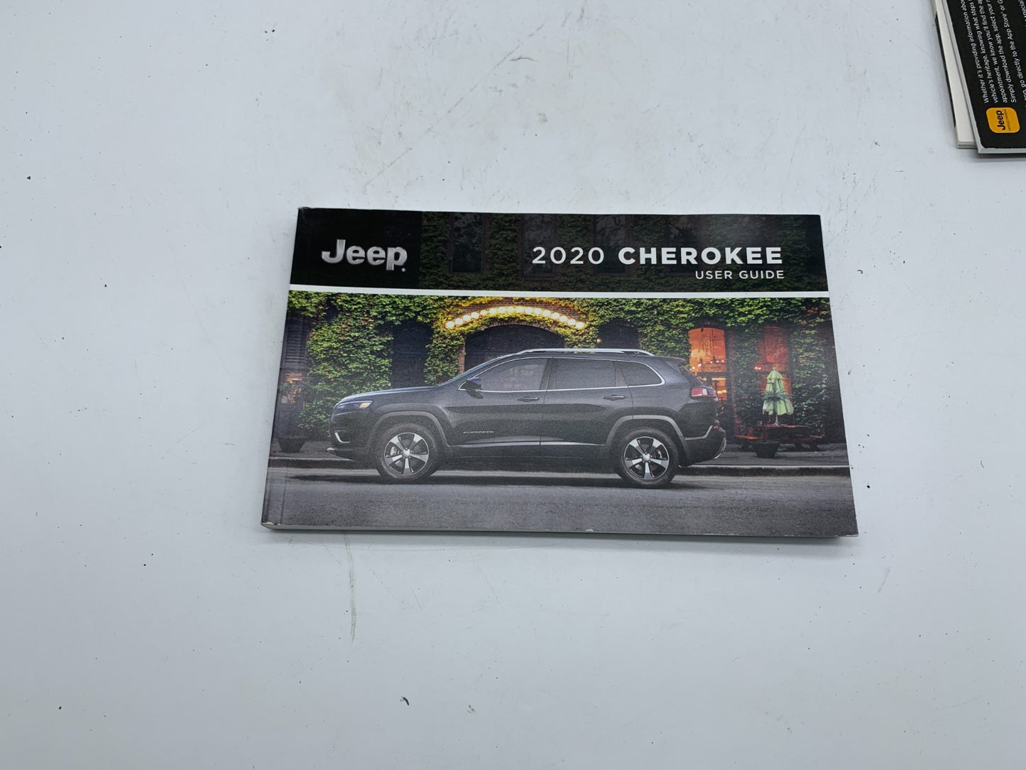 2020 Jeep Cherokee Owners Manual Set OEM C02B28020