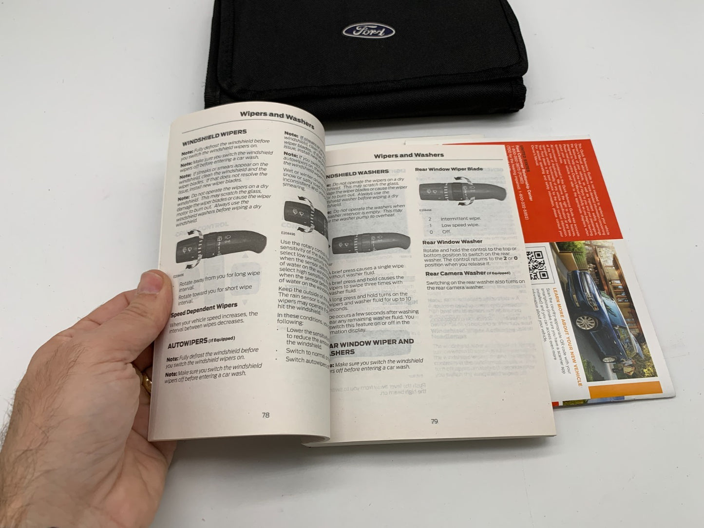 2017 Ford Flex Owners Manual Set with Case OEM B04B27012