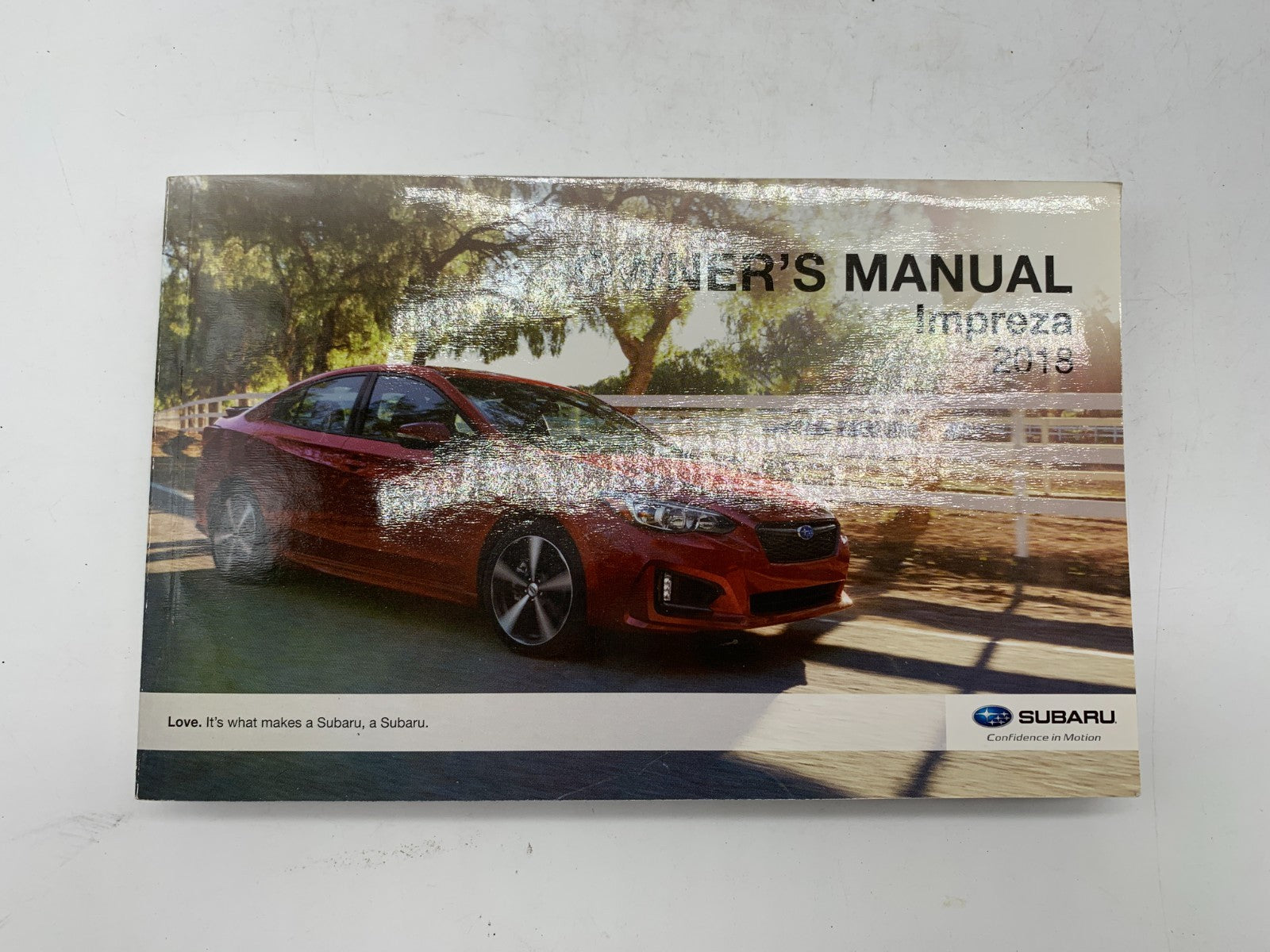 2018 Subaru Impreza Owners Manual Set with Case OEM B04B24004