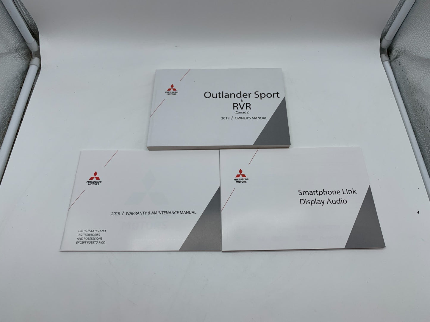 2019 Mitsubishi Outlander Sport & RVR Owners Manual Set OEM B01B23007