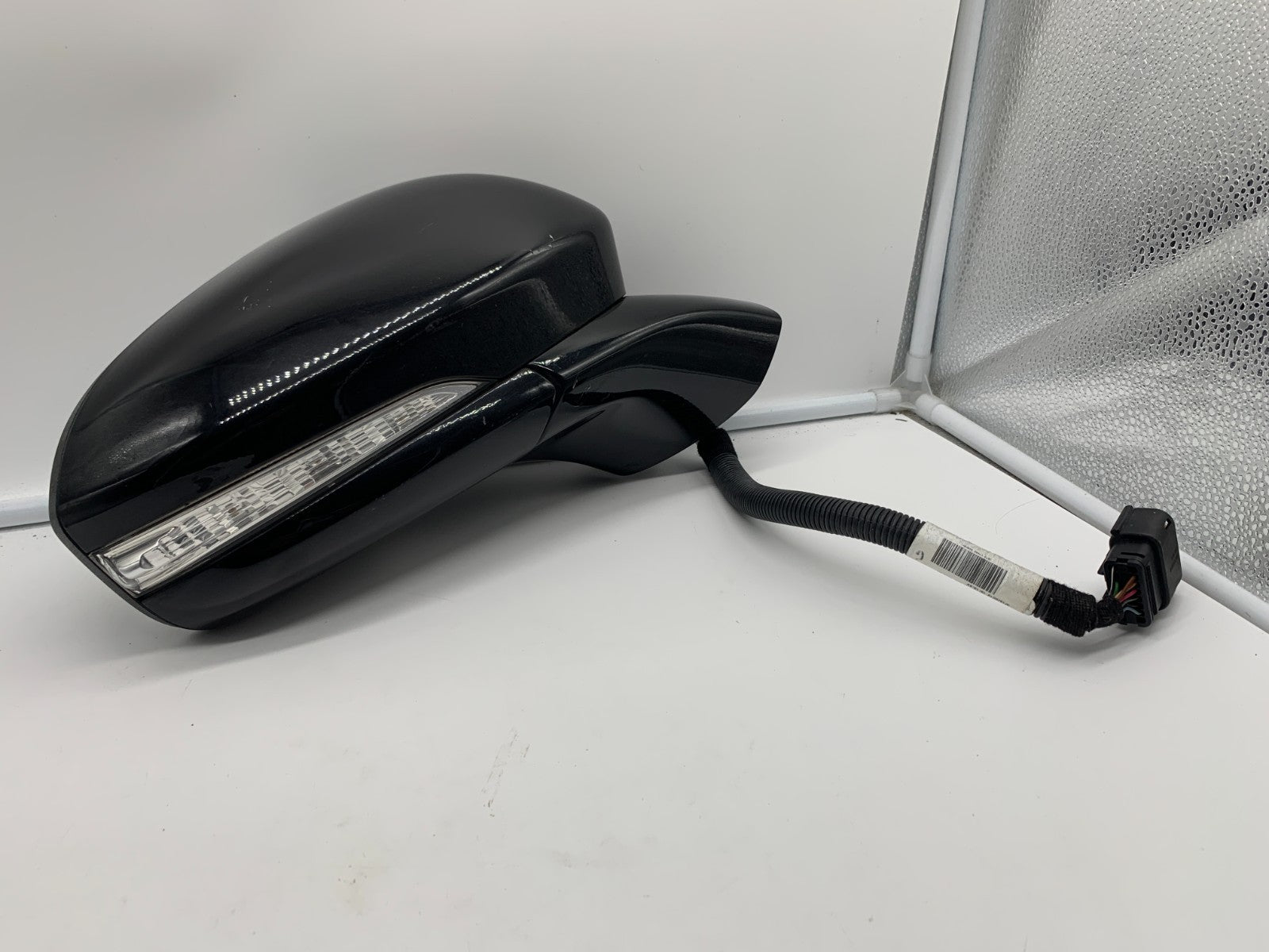 2019-2020 Ford Fusion Passenger Side View Power Door Mirror Black BSA C01B40003