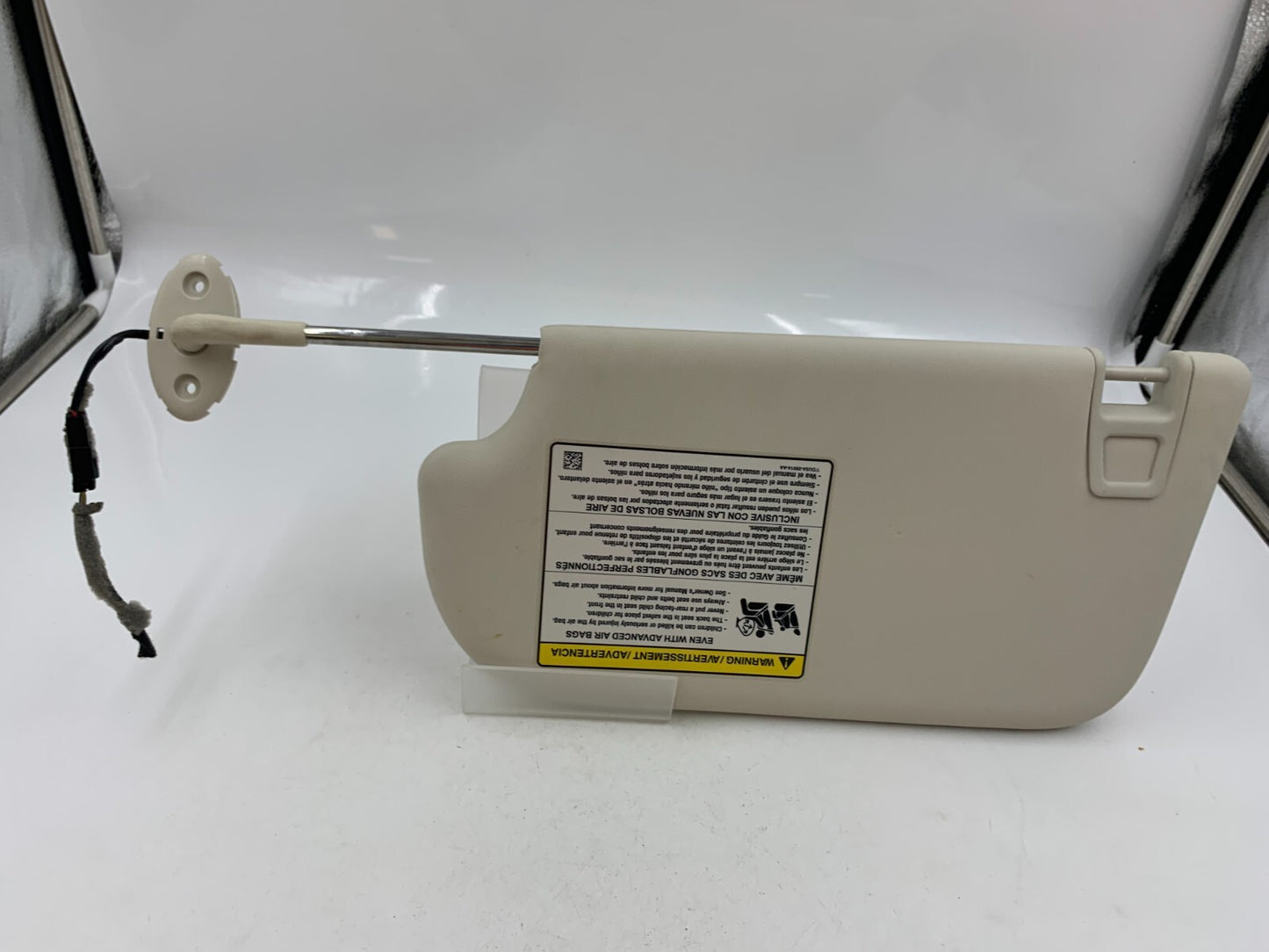 2013-2019 Ford Escape Passenger Sunvisor Sun Visor Ivory OEM D02B70006