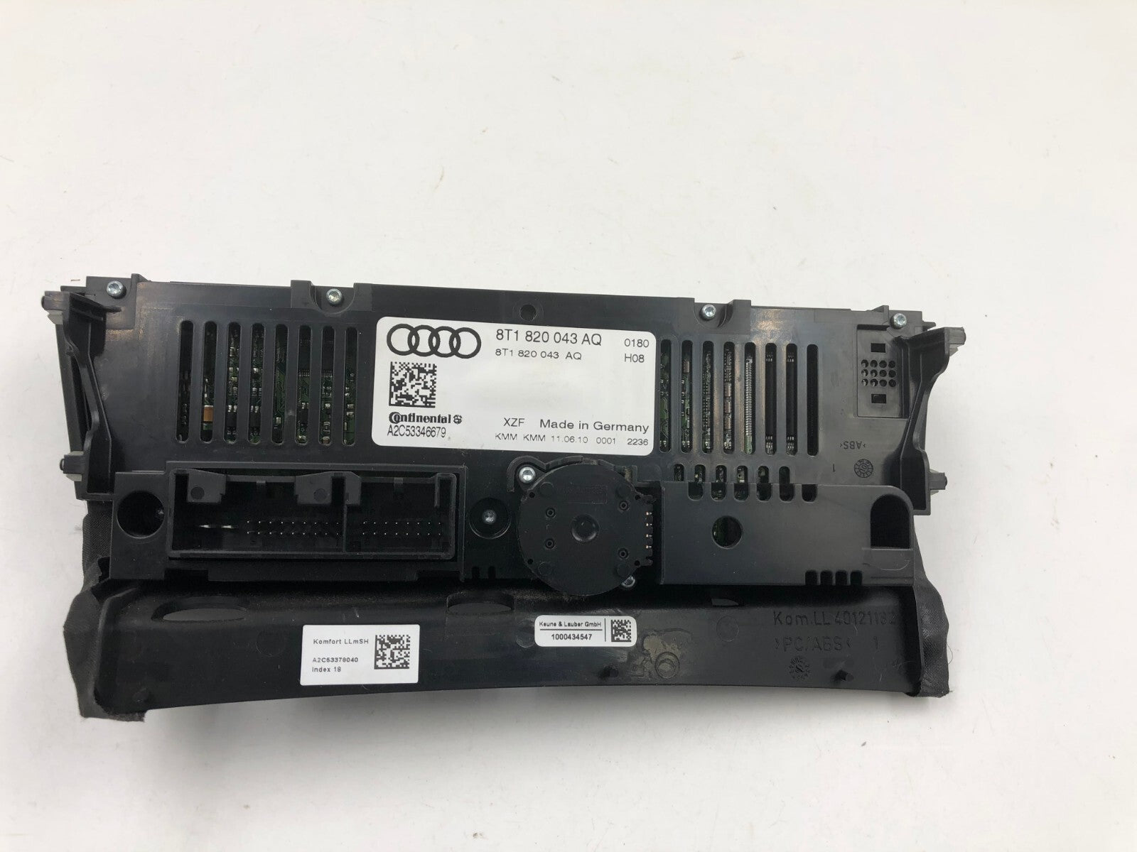 2010-2013 Audi A5 AC Heater Climate Control Unit OEM D03B16005
