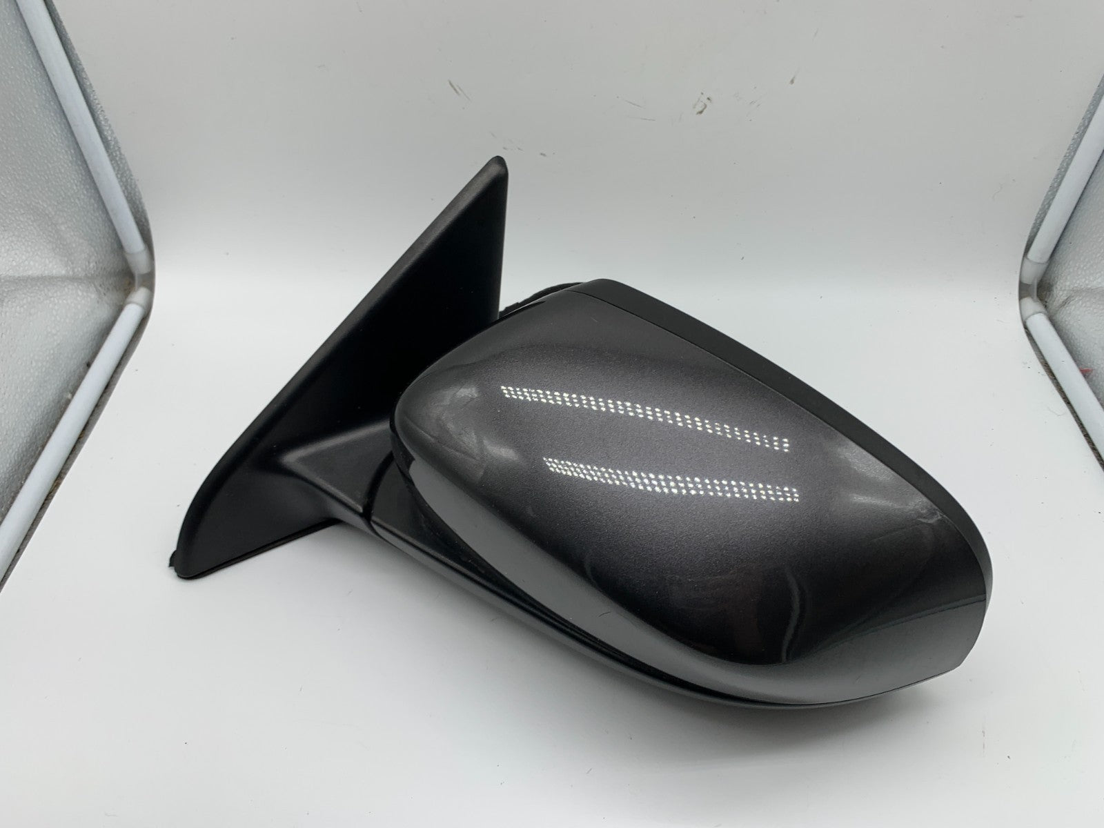 2017-2020 Jeep Compass Driver Side View Power Door Mirror Gray OEM A01B49001