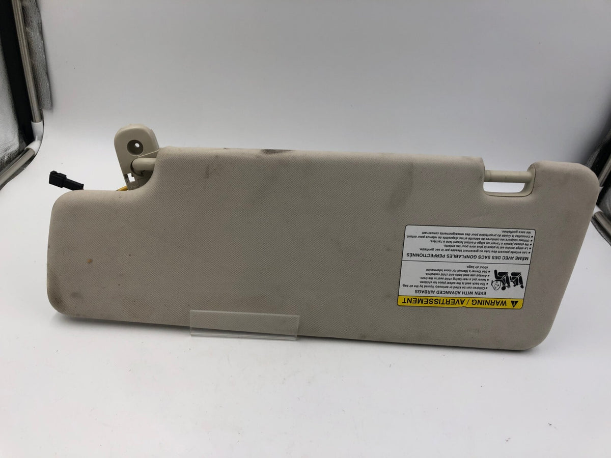 2010-2011 Range Rover Sport Passenger Sun Visor Gray Illuminated OEM C01B28021