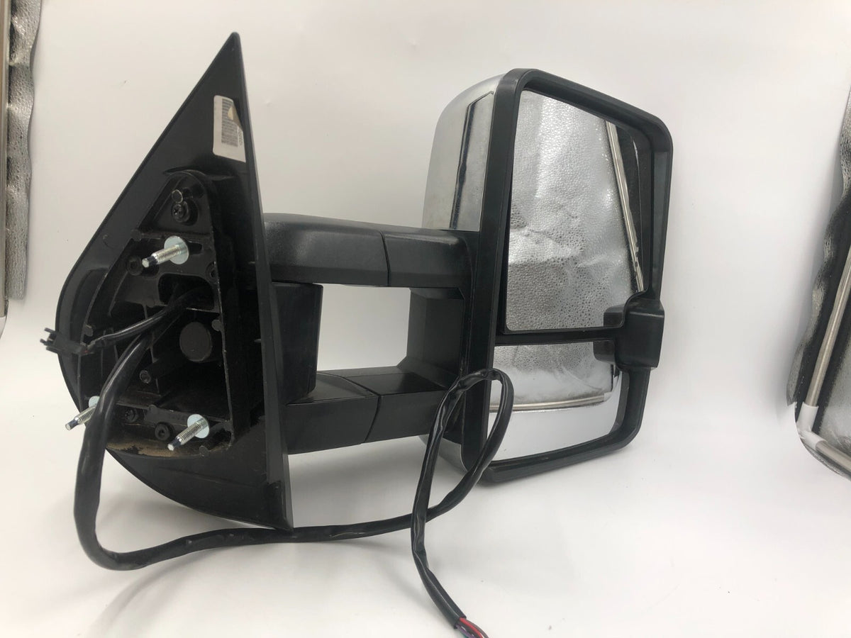 2007-2013 GMC Sierra 1500 Passenger Side View Power Door Mirror Chrome D03B43003