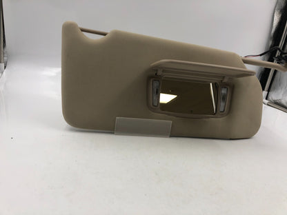 2005-2009 Buick LaCrosse Allure Passenger Sun Visor Tan OEM D01B11077