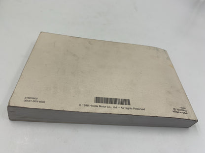 1999 Honda Odyssey Owners Manual Set with Case OEM E03B19060