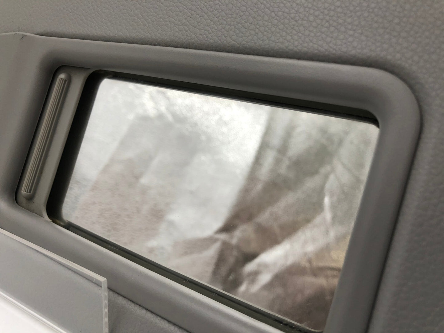 2006-2011 BMW 323i Passenger Sun Visor Gray Illumination OEM B01B25042