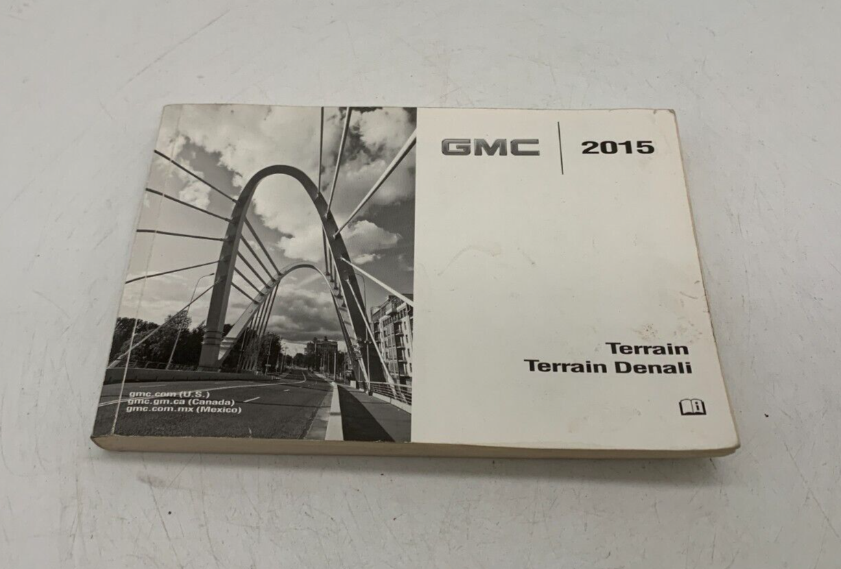 2015 GMC Terrain Denali Owners Manual OEM A01B13006
