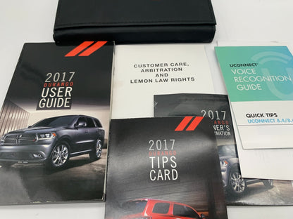 2017 Dodge Durango Owners Manual Set with Case OEM B03B44005