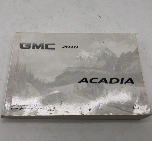 2019 GMC Acadia Owners Manual OEM B01B41041