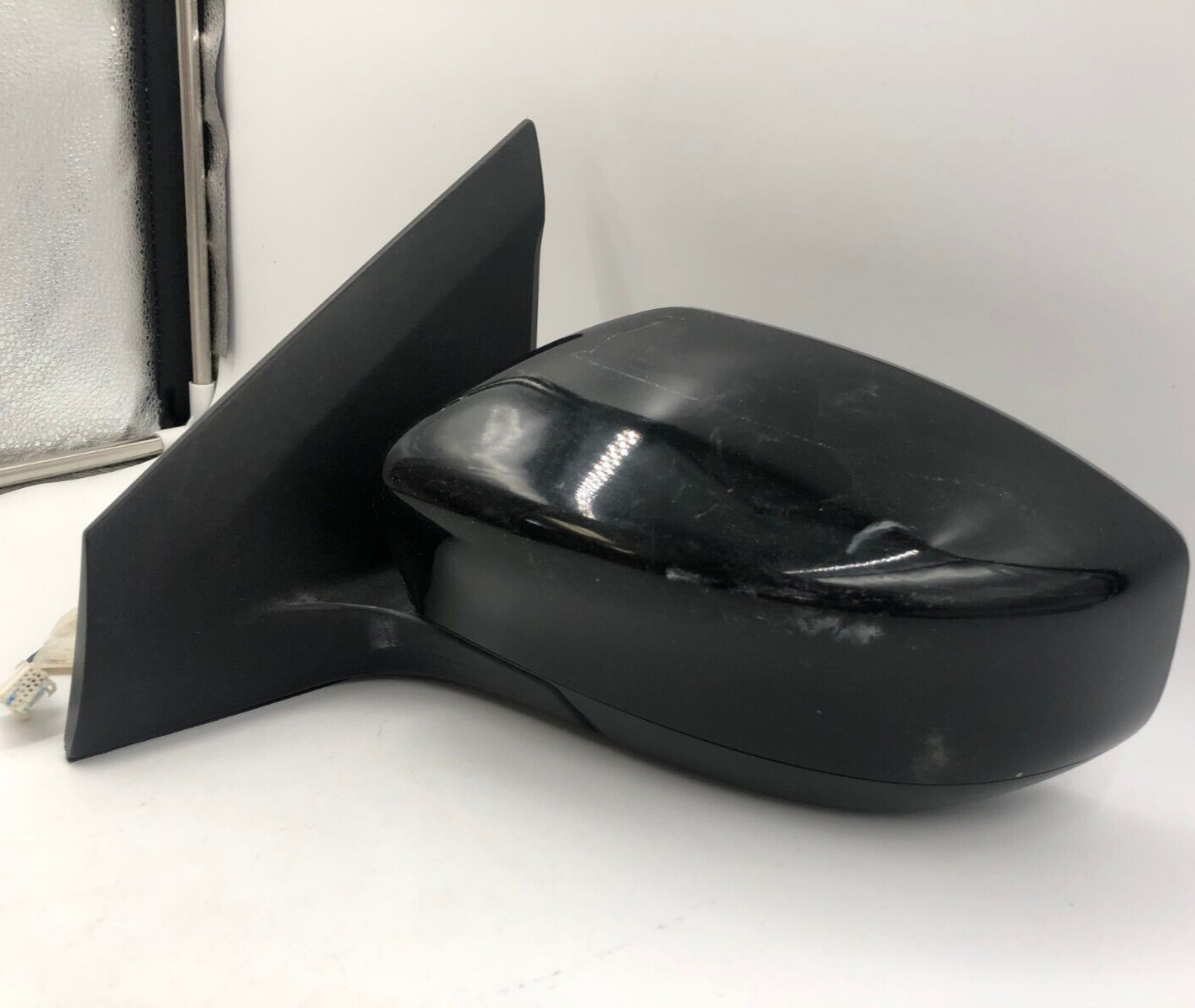 2013-2015 Nissan Sentra Driver Side View Power Door Mirror Black OEM C04B55003