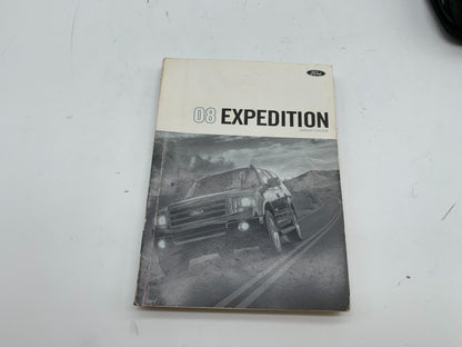 2008 Ford Expedition Owners Manual Set with Case OEM R01B18020