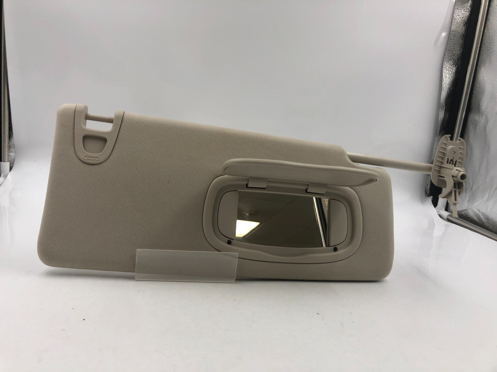 2016-2017 Chrysler 200 Sedan Passenger Sun Visor Gray Illuminated OEM B01B16039