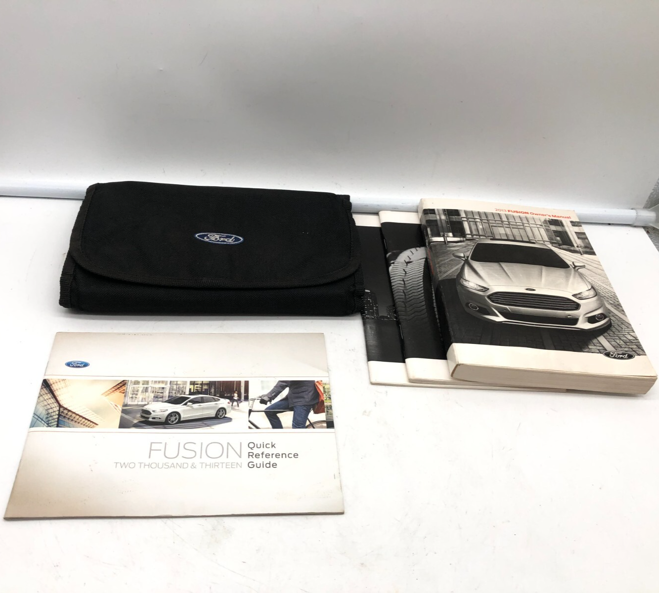 2013 Ford Fusion Owners Manual Set with Case OEM D02B03003