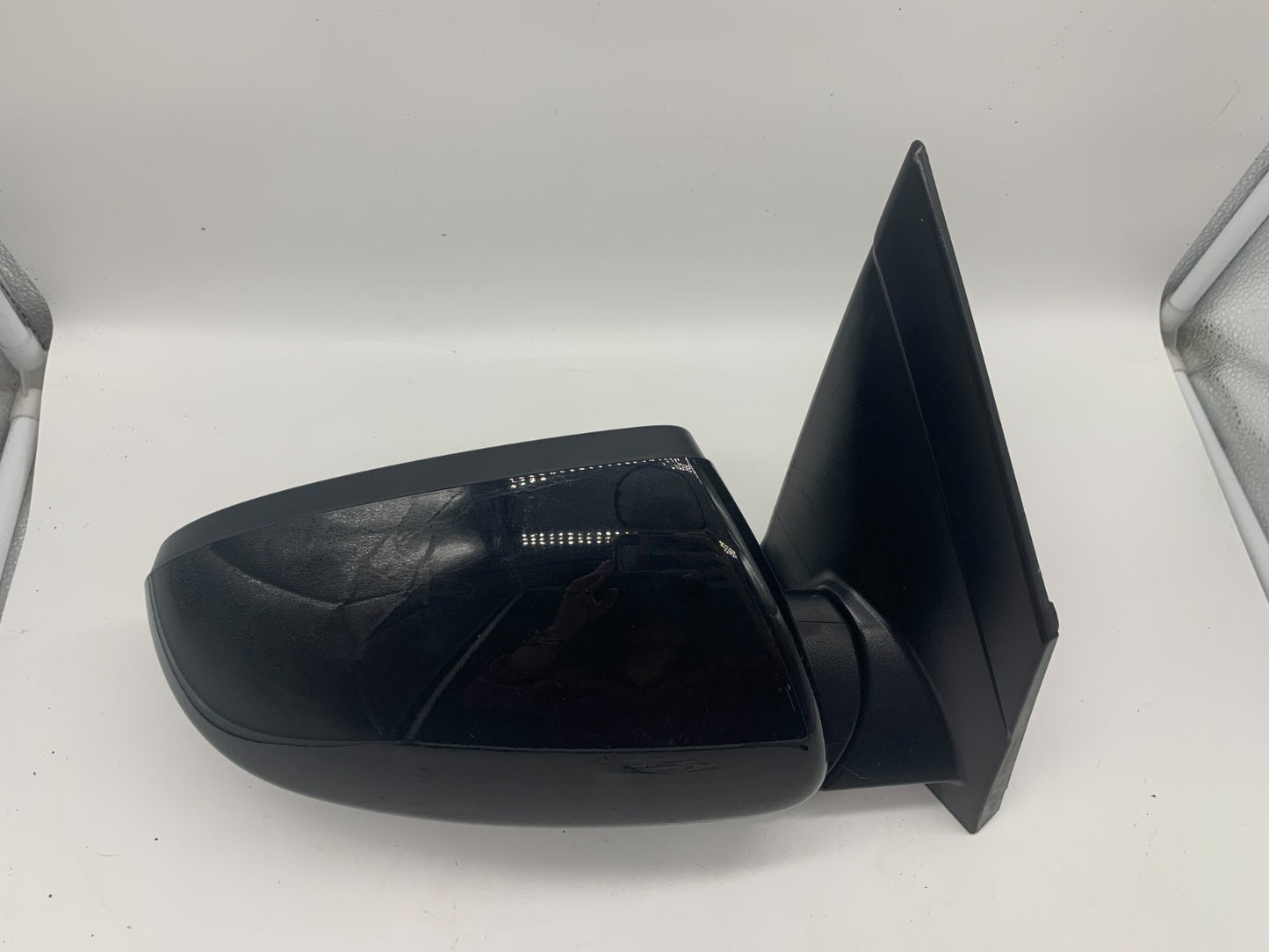 2016-2018 Hyundai Tucson Passenger Side View Power Door Mirror Black BSA OEM
