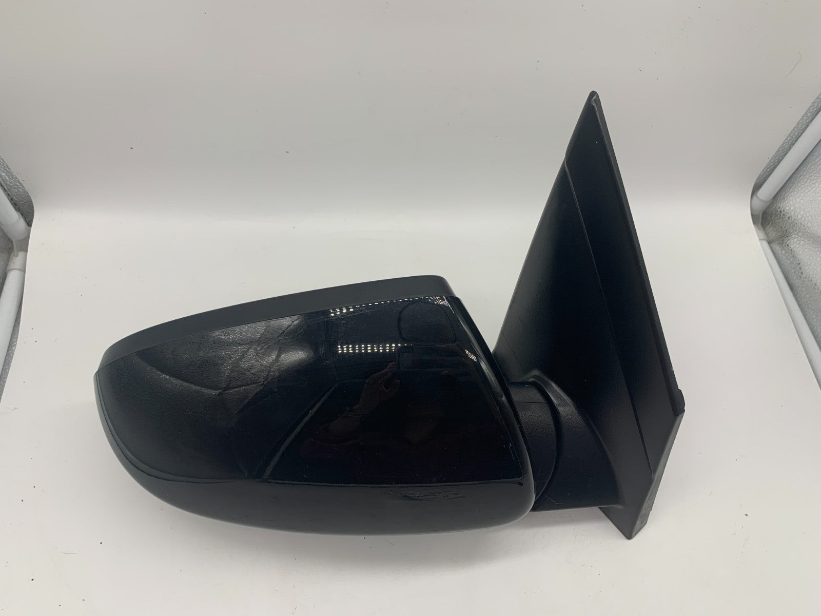 2016-2018 Hyundai Tucson Passenger Side View Power Door Mirror Black BSA OEM