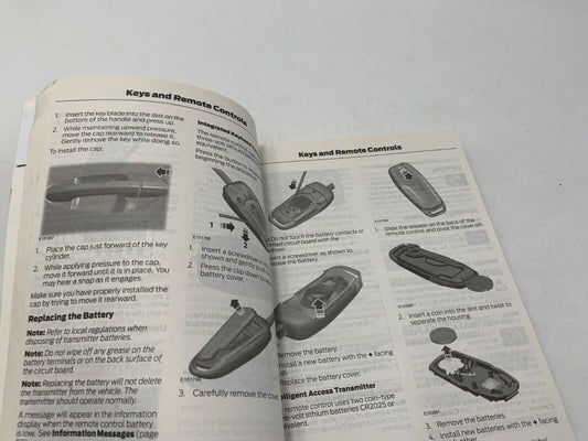 2014 Ford Fusion Owners Manual OEM D01B08024