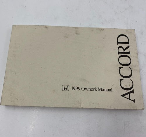 1999 Honda Accord Owners Manual OEM R01B21010