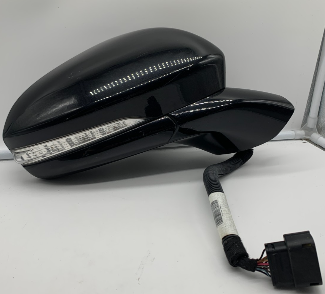 2019-2020 Ford Fusion Passenger Side View Power Door Mirror Black BSA C01B40003