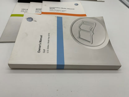 2015 Volkswagen Jetta Owners Manual Set with Case OEM D03B10002
