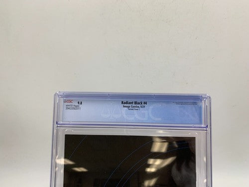 Radiant Black #4 CGC 9.8 Doaly 1:25 Virgin Variant New Radiant Black Red