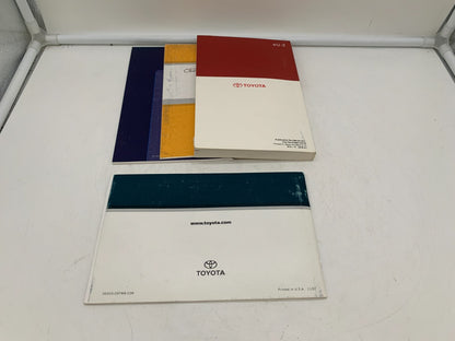 2009 Toyota Corolla Owners Manual Set OEM D01B60005