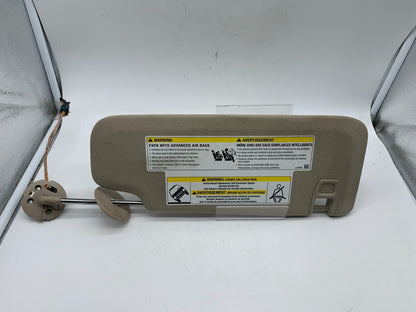 2021-2022 Buick Envision Driver Sun Visor Beige Illuminated OEM D03B02001