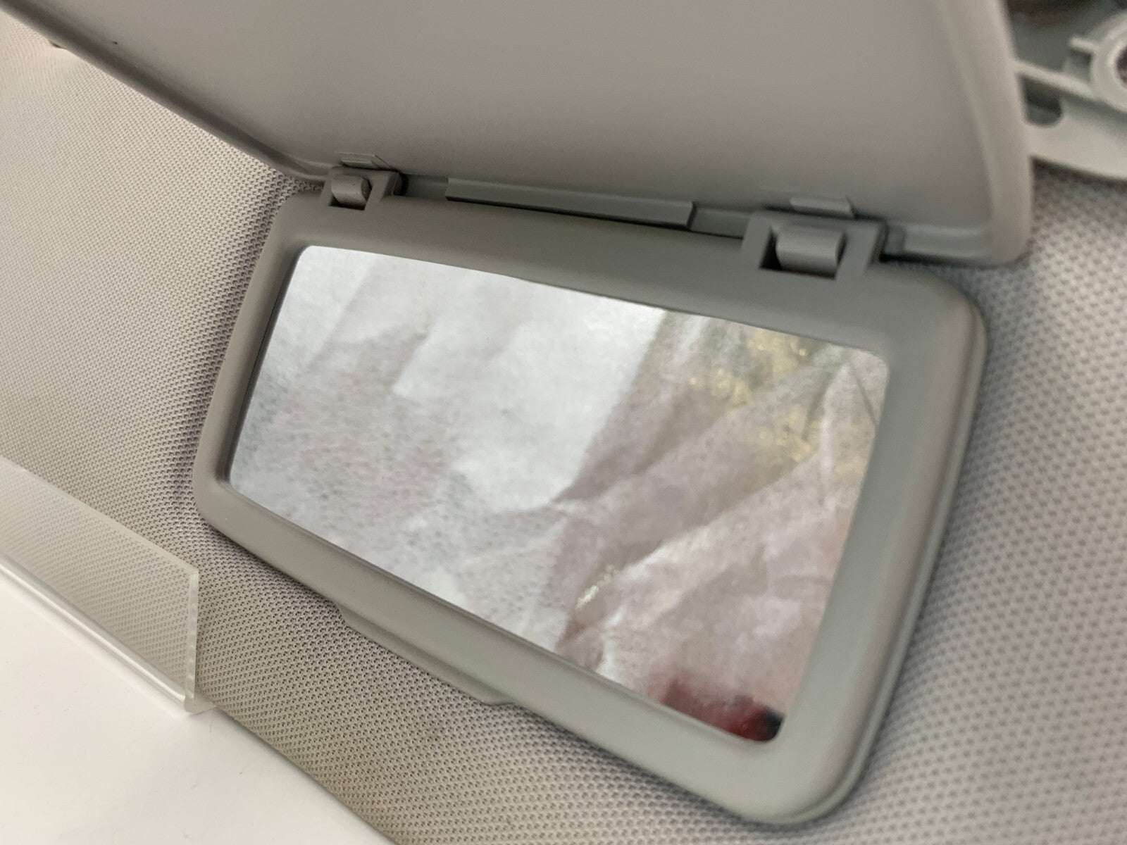 2003-2005 Subaru Forester Passenger Sun Visor Gray OEM E02B28036