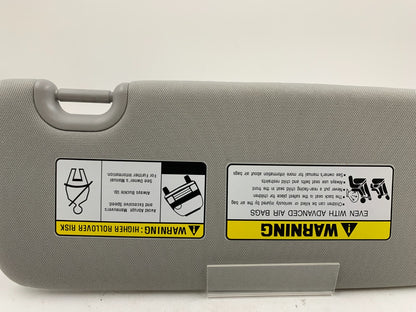 2013-2018 Hyundai Santa Fe Driver Sun Visor Gray OEM C04B17024