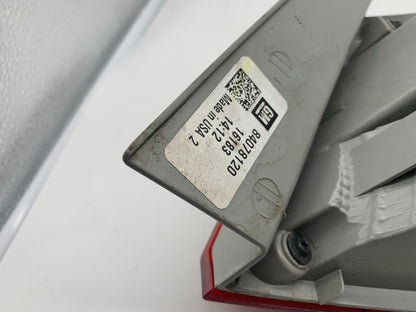 2016 Chevrolet Cruze Driver Side Tail Light Taillight OEM A04B52041