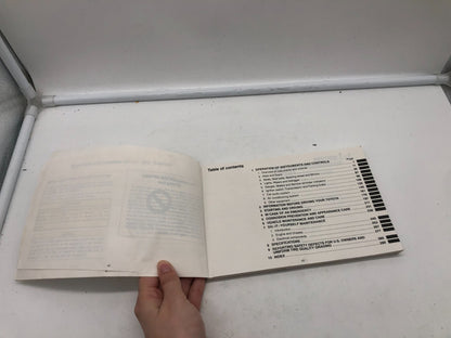 2002 Toyota Highlander Owners Manual OEM B02B08038