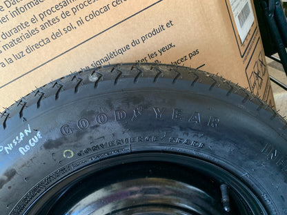 2010-2020 Nissan Rogue 16" Spare Tire Wheel Compact Donut T155/90D16 Goodyear