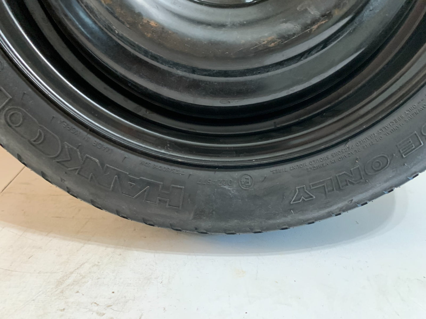 2006-2014 Hyundai Sonata 16" Spare Tire Compact Donut OEM T125/80D16 OEM