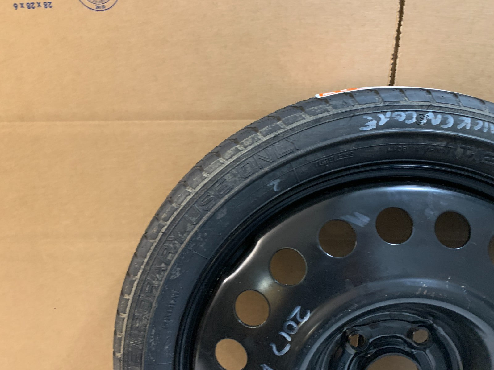 2013-2022 Buick Encore 16" Spare Tire Wheel Compact Donut Emergency T125/70R16