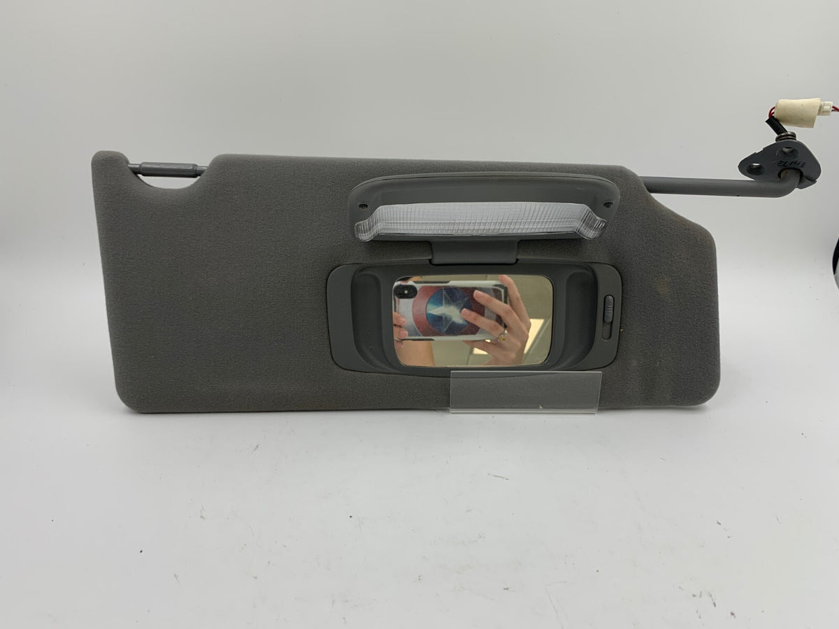 2005-2012 Toyota Avalon Passenger Sun Visor Gray Illuminated OEM D04B64003