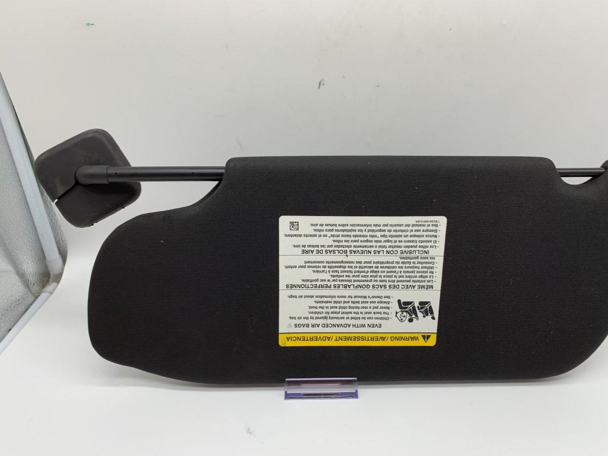 2013-2019 Ford Taurus Passenger Sun Visor Black Illuminated OEM A02B09008