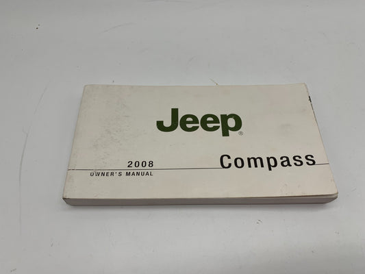 2008 Jeep Compass Owners Manual OEM B04B35018